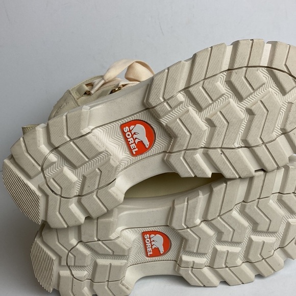 SOREL Tivoli V Resort Waterproof Boot Honey White Chalk Sz 7 Revolve Winter - Picture 13 of 16